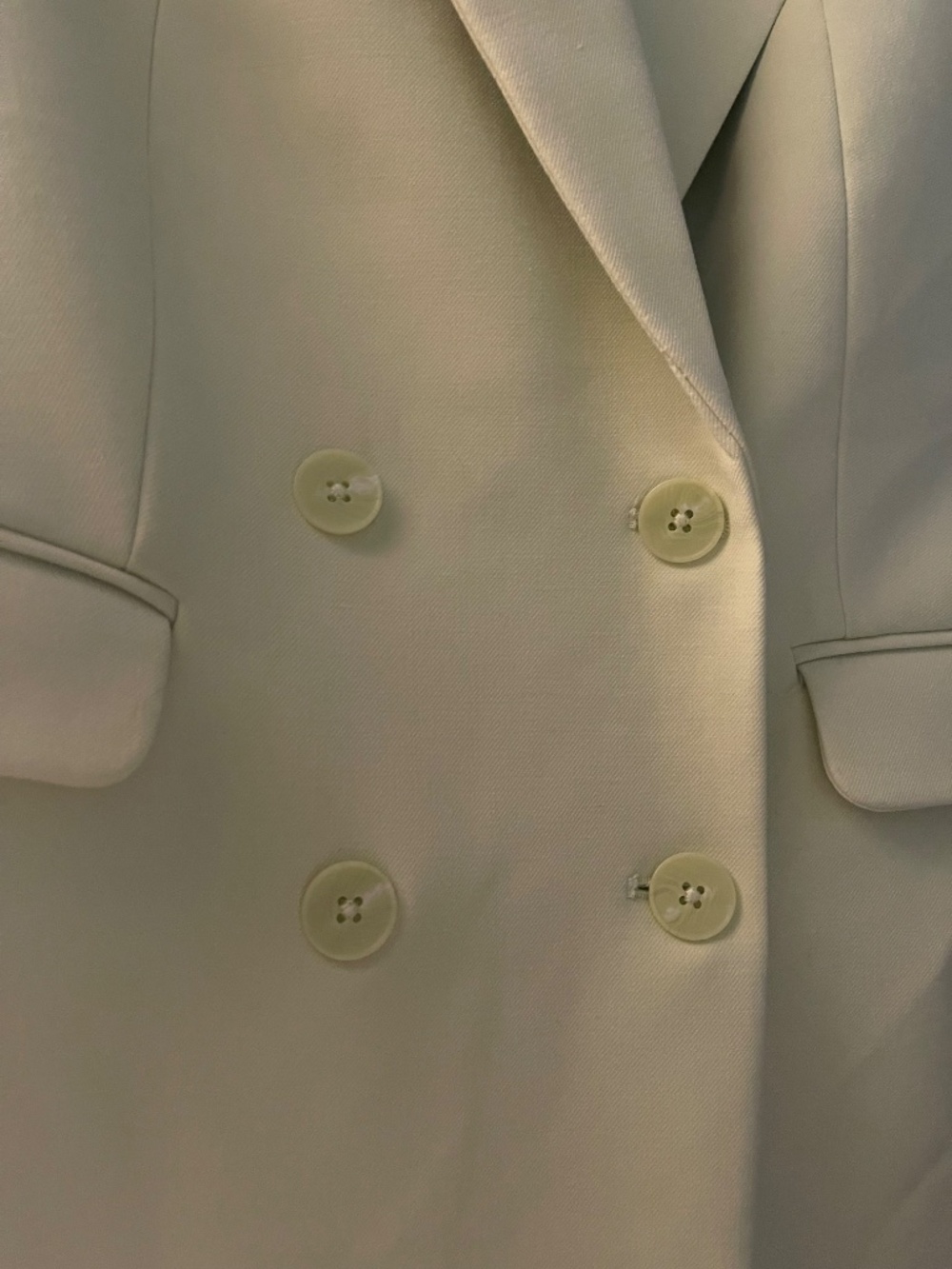 EXPRESS Chartreuse double breasted blazer - NWT - Picture 5 of 7